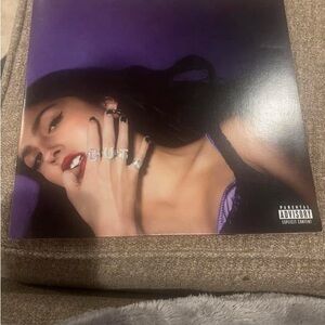 Vinyl Record with Artistic Cover